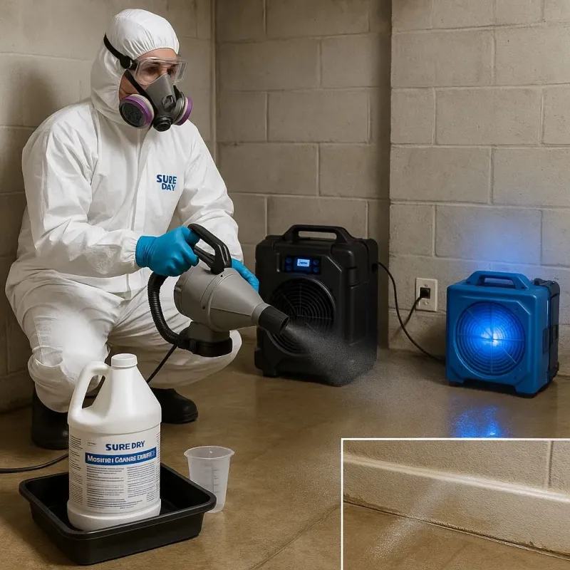Sanitization and Odor Removal process in Hartland, WI