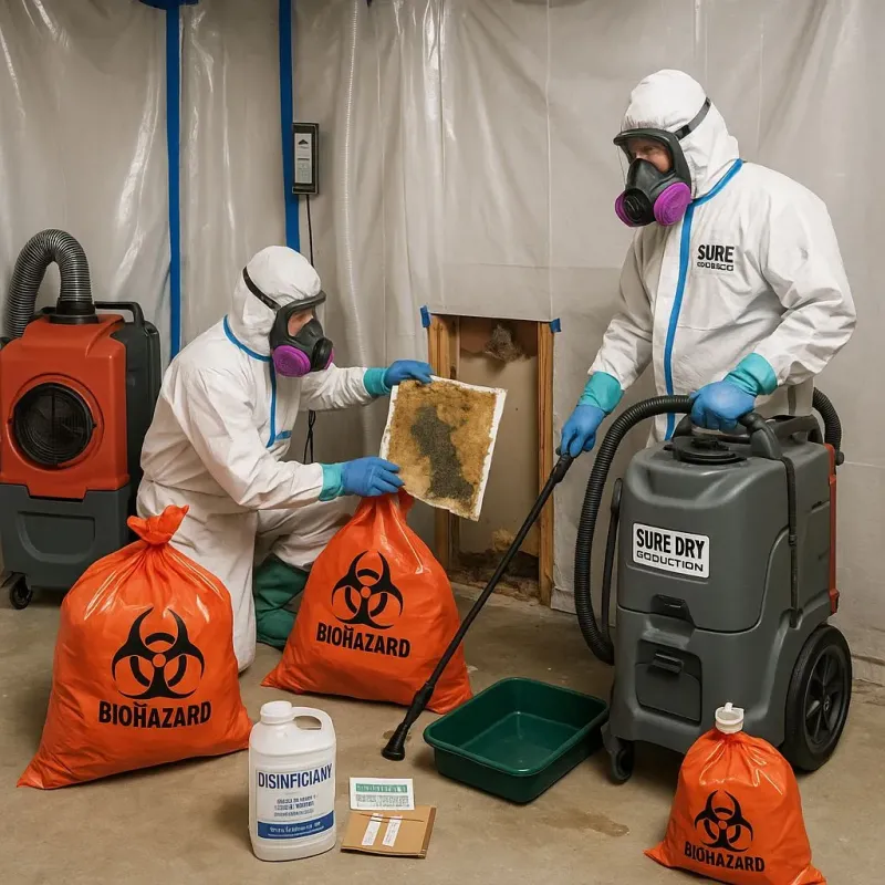 Contaminated Water Handling Protocols process in Hartland, WI